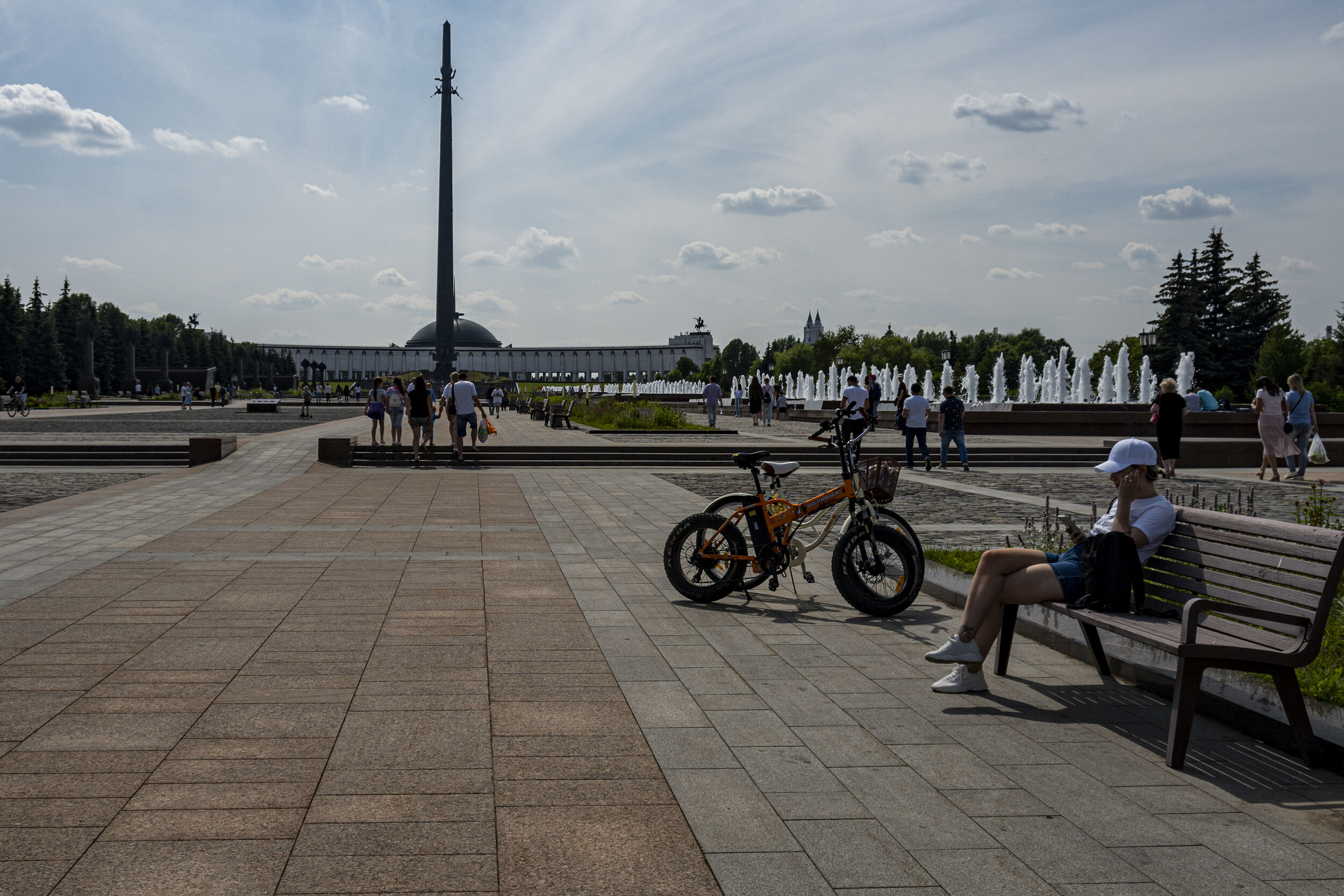 Фотограф Роман Адлер. Парк Победы